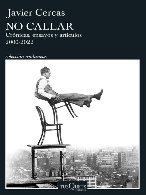 Title details for No callar by Javier Cercas - Available